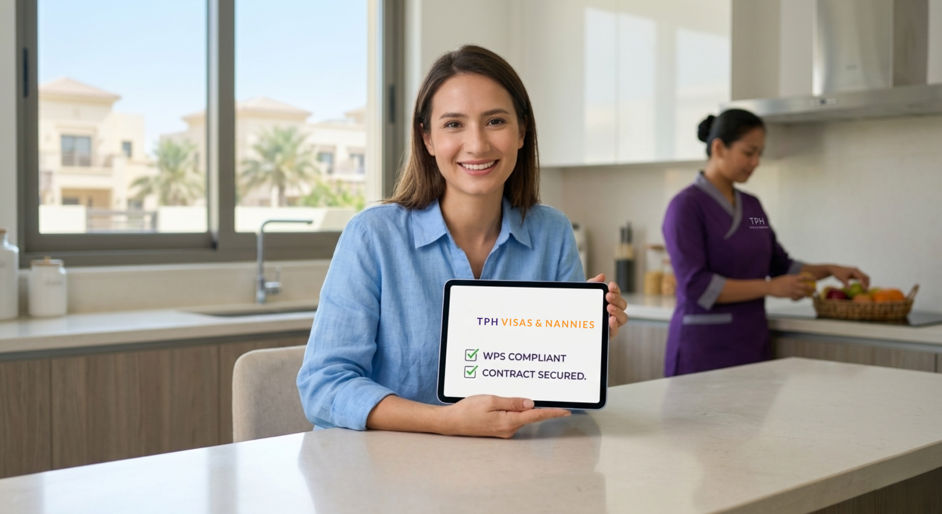 hiring maid in dubai via TPH visas and nannies
