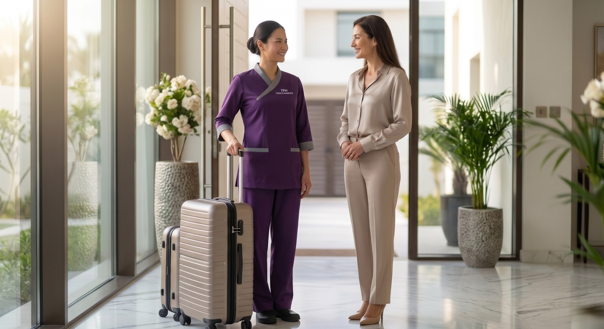 Maid visa in Dubai cancellation and grace period support for domestic workers.