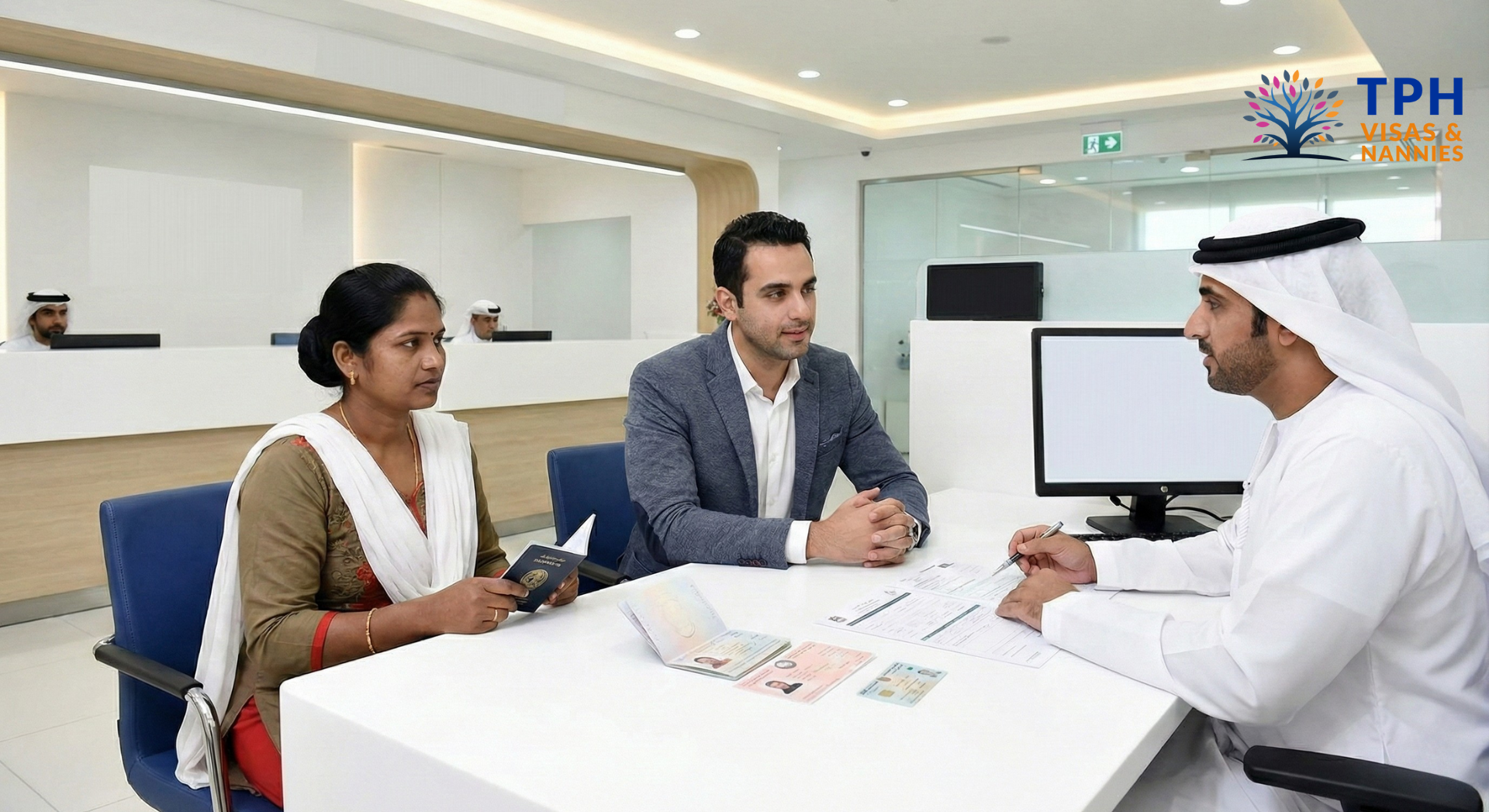 Maid visa cancellation process in Dubai with sponsor and domestic worker 