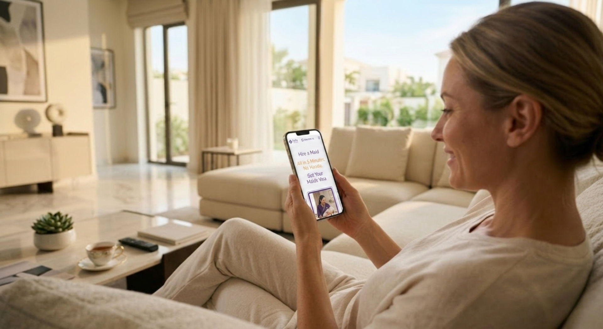 How to sponsor maid visa in Dubai using an online application for domestic worker sponsorship services.