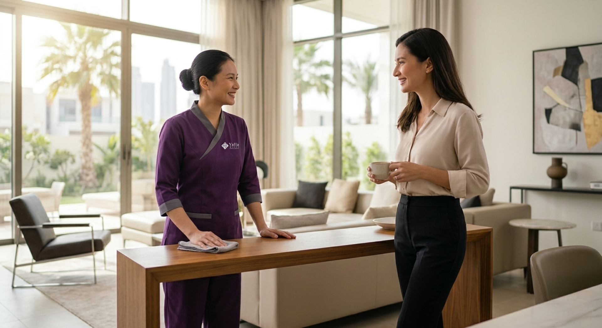 Hire a maid in Dubai for professional home cleaning